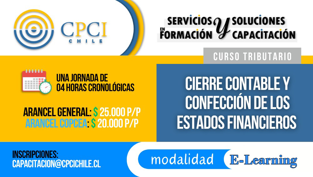 Cierre Contable y Confección EE.FF.